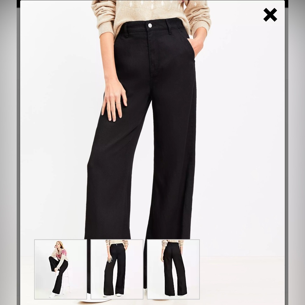 Loft High Rise Trouser Jean